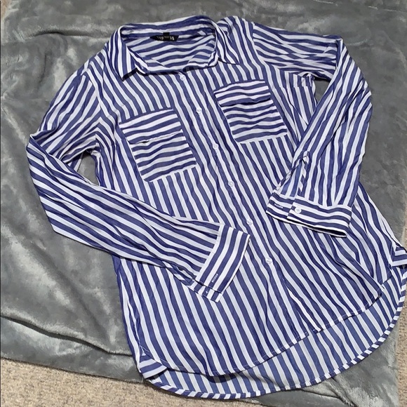Striped Express Button Down - Picture 3 of 4